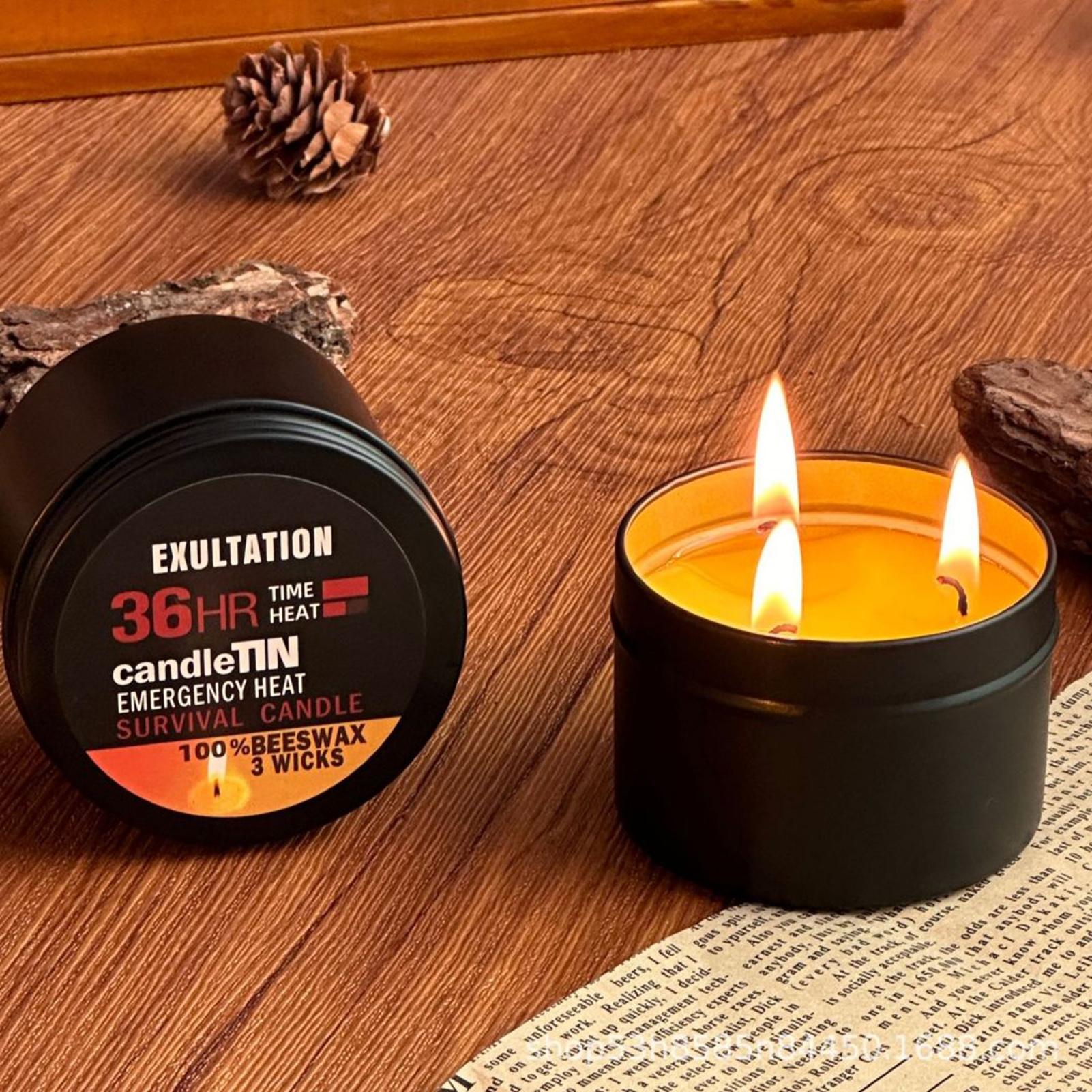 Magnesium Fire Starter - 긴 연소 캔들 캠핑 캔들 (병