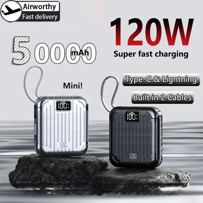 50000mAh 미니 컴팩트 편리한 파워뱅크 PD20W - Solar Emergency Charger 리뷰 및 가격