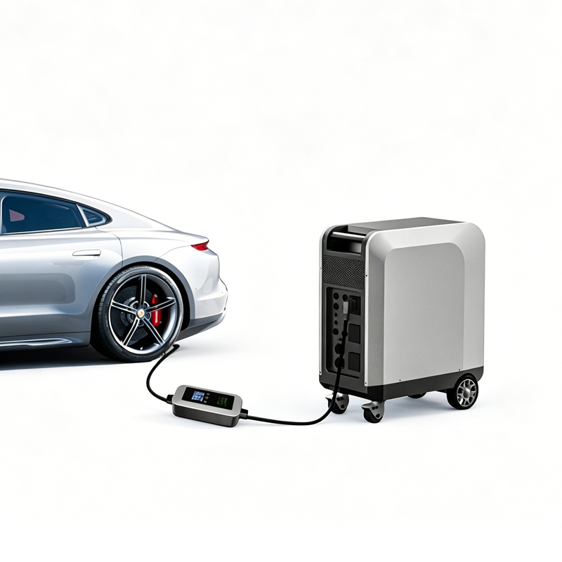 새로운 태양광 충전식 전기차 충전기, 3kWh, 5kW - Solar Emergency Charger 리뷰 및 가격