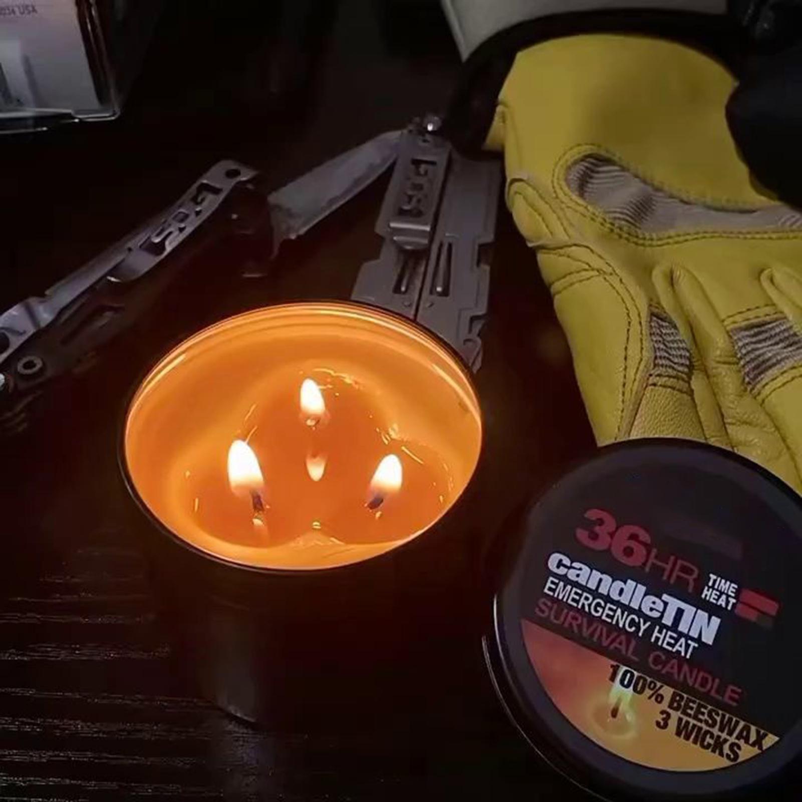 긴 연소 캔들 캠핑 캔들 (병 포함) 36시간 장시간  - Magnesium Fire Starter 리뷰 및 가격