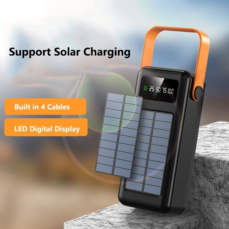100000mAh 파워뱅크 휴대용 충전기, 태양광 패널 - Solar Emergency Charger 리뷰 및 가격