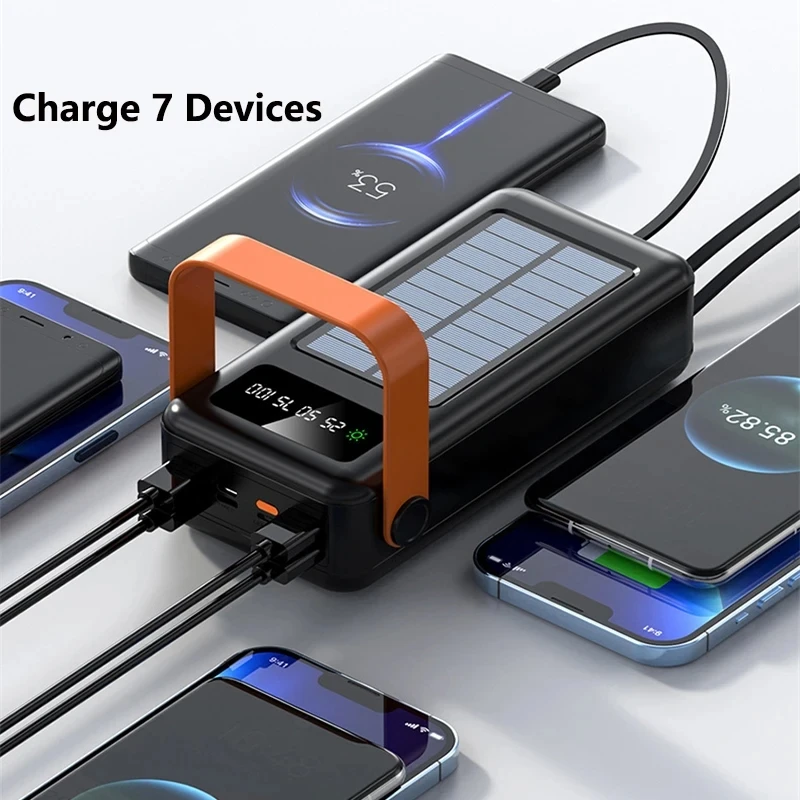 100000mAh 파워뱅크 휴대용 충전기, 태양광 패널 - Solar Emergency Charger 리뷰 및 가격